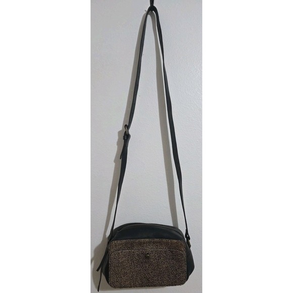 NWT Madewell The Transport Camera Bag Crossbody Bag Womens Black Leather - Picture 1 of 8